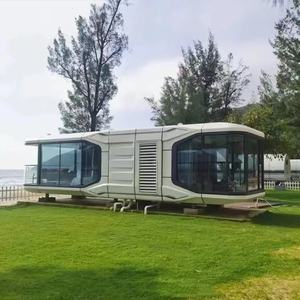 थोक 40 फीट अंतरिक्ष कैप्सूल लक्जरी छोटे मोबाइल होम होटल चीन निर्माता - Product Image 6