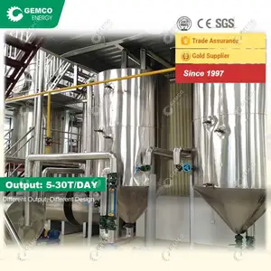 Meilleur prix d'usine Mini machine de raffinage d'huile de palmiste de tournesol de soja comestible pour le traitement des légumes de cuisson bruts (KMZ)