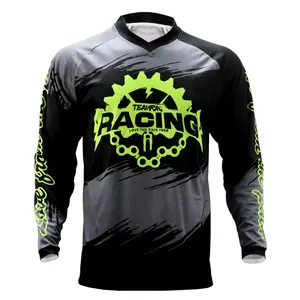 HOSTARON OEM 2023 Custom Pattern Motocross Bicycle Jersey Mtb Shirt Downhill T-shirt