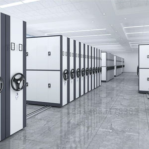 ספרייה נעה נשלפת רהוט ספר נייד מדפים אחסון מסגרת צפופה ניידת מדפים ספר מתלה מדפים - Product Image 3