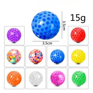 Pelotas Antiestrés de 3.5cm con Cuentas de Agua, Pelotas de Gel Suave TPR para Apretar, Pelotas Estilo Uva - Product Image 5