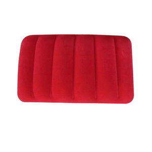 Inflatable Air <b>Pillow</b> Rectangle Solid Purple Polyester Cotton Minimalist Body Support Travel Camping <b>Pillow</b> - Product Image 5