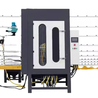 Machine de sablage en verre verticale pour l'équipement de sablage automatique en verre