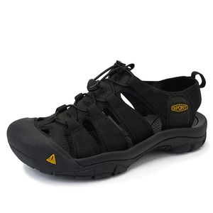 In Ready Stock Fast Delivery Breathable Mesh Cow <strong>Leather</strong> Upper Large Size Anti Slip Sole <strong>Men</strong> Toe Protect <strong>Leather</strong> Beach <strong>Sandals</strong> - Product Image 4