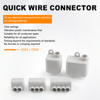 DIY GO Kupfer ABS Hochleistungs-Kabelverbinder ZK-M 60A/80A/100A Trennbarer Kabelverteiler Schnellanschlussklemme Anschlussdose