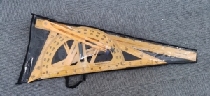 M & G Plastik Mengajar Setteaching Ruler 60 Digree Segitiga Ruler + 45 Digree Segitiga Ruler, Teaching Protractor + Teaching Com - Product Image 3