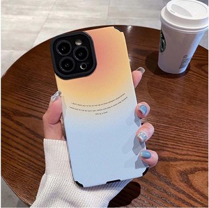 Changement progressif impression colorée TPU cuir artificiel housse de téléphone portable pour <span class=keywords><strong>Iphone</strong></span> X Xr Xs 11 12 13 14 15 16 17 Pro Max - Product Image 1