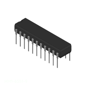 HM1-6551-9 22 CDIP (0.400 "10.16mm) Chaîne de fabricant de composants de circuit électronique de mémoire - Product Image 1