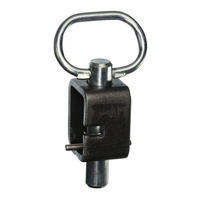 Verrou de porte de remorque à ressort soudé