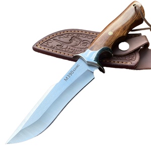 มีดพกพา HAGUNN สแตนเลสสตีล คุณภาพสูง สำหรับการใช้งานทางยุทธวิธี พร้อมด้ามไม้ สำหรับงาน DIY และปรับแต่งแบบ OEM - Product Image 1