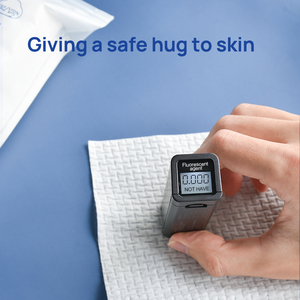 Oem thấp moq dùng một lần làm sạch khăn tinh khiết bông siêu mềm dùng một lần mặt khăn 20 cái - Product Image 3