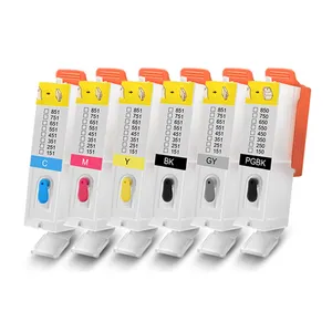 450 551New refillable ink cartridge for canon Pixma IP7240 with ARC chips