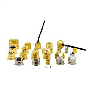 Support de lampe suspendu en laiton pour ingénierie, E26/E27 250V, fabrication sur mesure, bicolore, directement de l'usine, Lukou - Product Image 1
