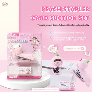 Blister d'agrafeuse de pêche blanche de charme Sweetest Office Essential - Product Image 1