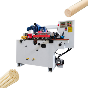 Heavy Duty <b>Wood</b> <b>Broom</b> Stick Making Machine <b>Broom</b> <b>Handle</b> Making Machine - Product Image 1