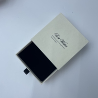 Boîtes à bijoux noires personnalisées de luxe, étiquette privée, emballage cadeau élégant, commande en gros, papier recyclé écologique, livraison rapide