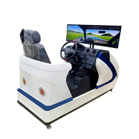 École de conduite automobile intelligente Vr de haute qualité Grand simulateur de conduite automobile