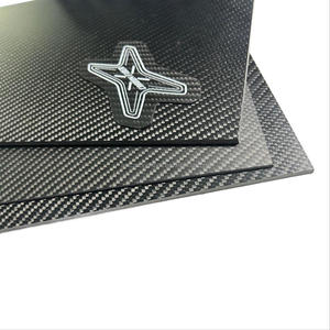 Plaque en fibre de <span class=keywords><strong>carbone</strong></span> 3K 3 mm résistante à l'usure, découpée CNC, finition sergé mat, personnalisée pour gabarit industriel, Ant Carbon 500x600mm - Product Image 2