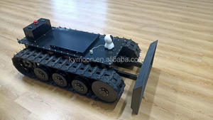 Вездеходный мини-квадроцикл на гусеничном ходу с защитой от износа, электрический, на резиновых гусеницах, на радиоуправлении, шасси-танк, для продажи - Product Image 3