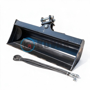 Godet hydraulique inclinable 1 tonne pour <span class=keywords><strong>mini</strong></span>-excavatrice, 40 pouces, 45 degrés, double vérin, pour Kubota K008, CAT 300, 9, <span class=keywords><strong>Bobcat</strong></span> <span class=keywords><strong>E10</strong></span>, ViO17 - Product Image 1