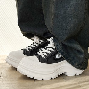 Zapatos Casuales Ligeros con Suela Gruesa y Elevada, Estilo 2025, Perfectos para Hombre y Mujer, Transpirables, de Lona, Modernos - Product Image 4
