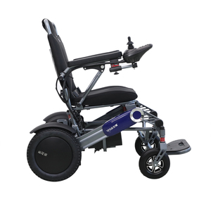 Sedia a Rotelle Elettrica Pieghevole Leggera - Telaio in Alluminio, Lunga Durata della Batteria, <span class=keywords><strong>Portatile</strong></span> per Viaggi - Product Image 6
