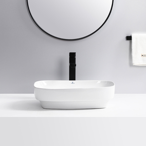 Fregaderos de baño de diseño moderno de artículos sanitarios Chaozhou, accesorios de lavabo de encimera de cerámica - Product Image 2