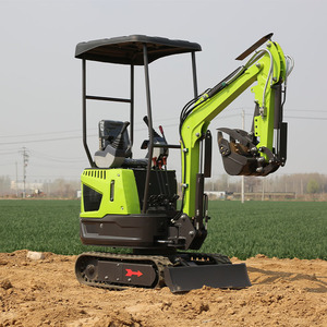 Farm Use 1.5 Ton Crawler Mini Excavator <b>Micro</b> Digger with Engine/Motor High Digging Power Cheap Price & Free Shipping - Product Image 1