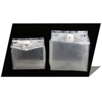 Sac à eau vertical aseptique en PE personnalisé 10L-20L avec valve thermoscellée, emballage recyclable imprimé en héliogravure pour AdBlue, sirop, jus, soda, cola