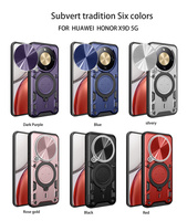 Pour HUAWEI Honor X9d/Honor 400 Smart/Honor X7D lentille de protection fenêtre coulissante anneau support voiture magnétique housse de téléphone