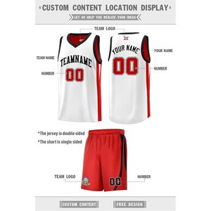Camiseta de Baloncesto Reversible Personalizada para Hombre, Cuello en V, Sublimada, Absorbe la Humedad, Ropa Deportiva, Nombre del Equipo 00 - Product Image 4
