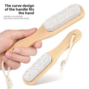Cepillo <span class=keywords><strong>de</strong></span> piedra pómez cuadrado <span class=keywords><strong>de</strong></span> una sola cara con mango <span class=keywords><strong>de</strong></span> madera <span class=keywords><strong>de</strong></span> hemlock, dispositivo <span class=keywords><strong>de</strong></span> goma <span class=keywords><strong>para</strong></span> callos, piedra <span class=keywords><strong>para</strong></span> <span class=keywords><strong>pies</strong></span>, eliminación <span class=keywords><strong>de</strong></span> piel muerta, venta directa <span class=keywords><strong>de</strong></span> fábrica - Product Image 4