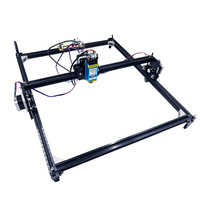 Mini Machine à graver Laser pour CNC, 40x50cm, 2 axes, graveur de bureau, routeur à bois, imprimante + lunettes Laser, bricolage, w