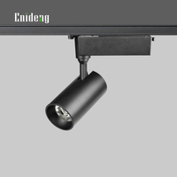 Projecteur LED sur rail AC220-240V avec driver intégré, CRI90, COB, 85lm/W, luminaire moderne pour plafond, idéal pour les magasins