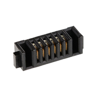 Vente directe d'usine 2.0mm pas 6Pin connecteur de batterie à lame droite verrouillage d'empreintes digitales en-têtes de batterie au Lithium boîtiers de fil