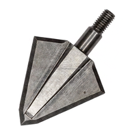 Pointes de flèches de chasse HT Professional à 2 lames, 100gr 125gr, à visser, pour arc à poulies et arbalète, coupe de 1-1/2 pouces