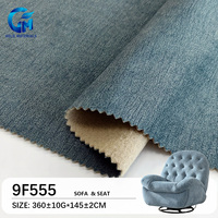 # Textiles de canapé imprimés en polaire imperméables et résistants à l'usure 9F555