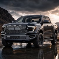 Kit carrosserie style F150, ensemble complet, conversion à visser pour Ford Ranger T6 T7 T8, finition mate, matériau PP