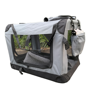 ลดราคา! คอกสัตว์เลี้ยงสุดหรู 4 ประตู ผ้าอ๊อกซ์ฟอร์ดเนื้อนุ่ม พับได้ ป้องกันการกัดแทะ หน้าต่างตาข่าย ใช้ได้ทั้งในบ้านและนอกบ้าน พร้อมซิปปิด ดีไซน์ทันสมัย เหมาะสำหรับการเดินทาง - Product Image 2