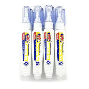 Corrector Líquido de Alta Calidad con Punta Metálica, Secado Rápido, Seguro y No Tóxico, Color Blanco, Venta al Por Mayor - Product Image 5