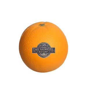 Custom <b>Top</b> Fruit Stress Relief Toy, Banana Promotional Gifts, Orange PU Foam Realistic Anxiety Relief Toy for Kids - Product Image 2