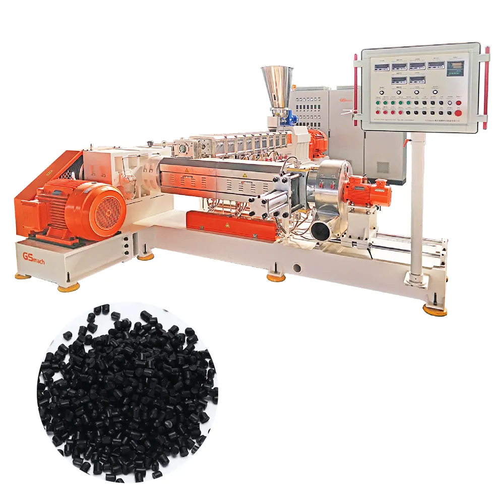 High Filler Carbon Black Masterbatch Production Line Banbury Mixer Extruder Kneader Manufacturing Plant