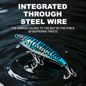 Señuelo de pesca artificial duro de 160 mm y 70 g para impresión 3D, tipo Crankbait <span class=keywords><strong>Yozuri</strong></span>, para muskellunge, con sublimación y anzuelo triple - Product Image 3