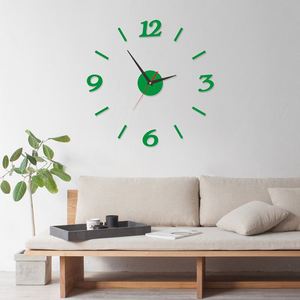 Wall Decorative Acrylic Digital <b>Clock</b> 3D Wall Sticker <b>Clock</b> Modern Quartz Watches for Living Room <b>Bedroom</b> - Product Image 5