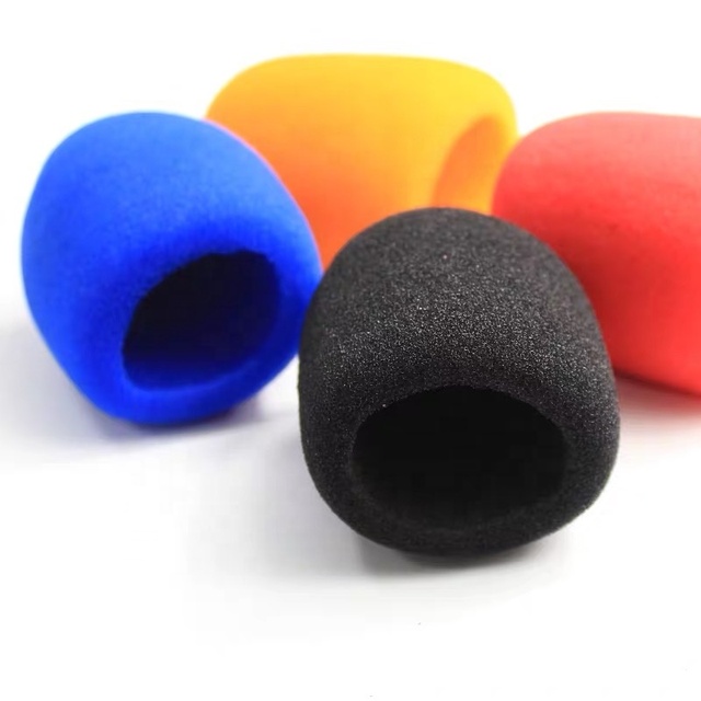 C1 Factory Direct Wholesale Thickened Sponge Wireless Microphone Cover Disposable Audio Instrument Accessories
