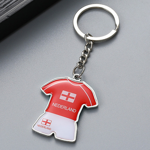 Llavero con bandera de equipo de metal, productos de Catar, Jersey, balón de fútbol, <span class=keywords><strong>2022</strong></span> - Product Image 5