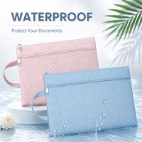 Carpeta de Archivos de Gran Capacidad, Resistente al Agua, con Asa, Doble Capa, para Organizar Documentos y Papelería, Directo de Fábrica