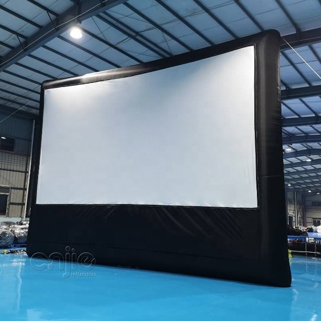 24ft Inflatable TV Blow up Outdoor Projector Screen Inflatable Drive-in Movie Cinema Screen