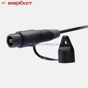 Srexact 12C SFHP5-12M3A-SMPO-200M OM3 MPO apc/pc สายเคเบิลใยแก้วนำแสงแบบมัลติโหมด200ม. 5มม. - Product Image 3