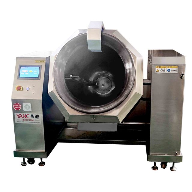 Electromagnetic Heating Stir-frying Equipment Food Chinese Stir-frying Machine Manufacturers